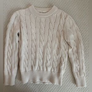 Crewcuts Cable Knit Sweater - Size XS (4-5)
